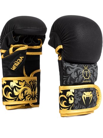 Venum Venum x Ilia Topuria Unmatched MMA Sparring Gloves Zwart Goud