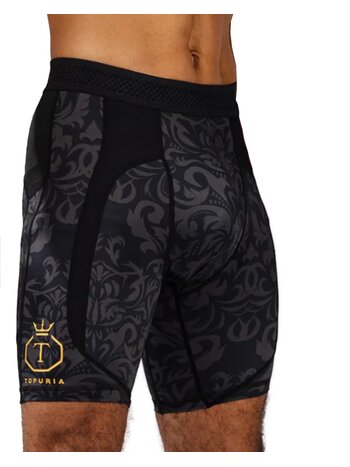 Venum Venum x Ilia Topuria Unmatched Vale Tudo Short Zwart Goud