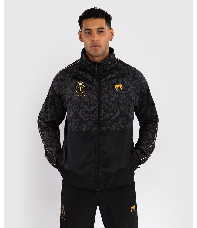 Venum Venum x Ilia Topuria Unmatched Trainingsjacke Schwarz Gold