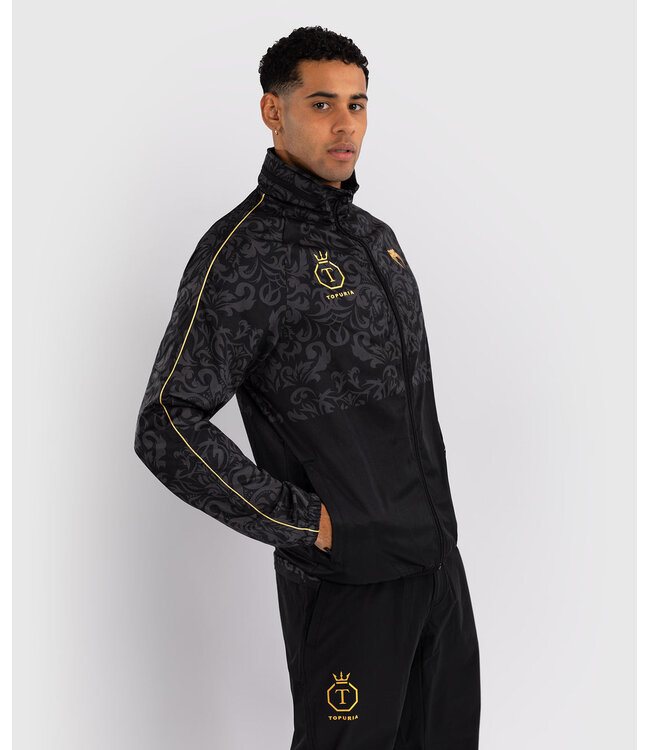 Venum x Ilia Topuria Unmatched Track Jacket Black Gold