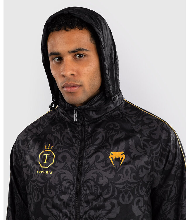Venum x Ilia Topuria Unmatched Trainingsjacke Schwarz Gold