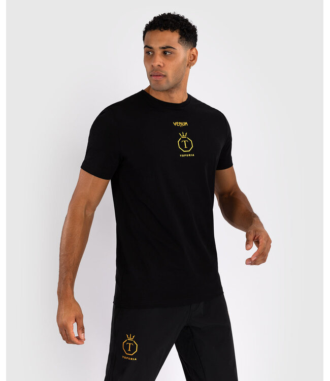 Venum x Ilia Topuria Unmatched T-shirt Zwart Goud