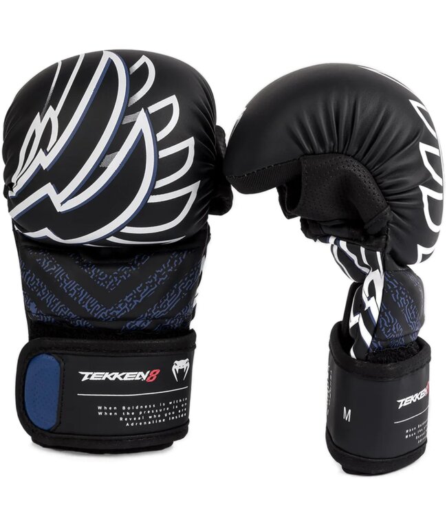 Venum Venum x TEKKEN 8 Jin Kazama MMA Sparring Gloves Blue Black White