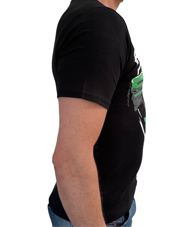 PunchR™ Beast Mode T-Shirt Kids Cotton Black Green