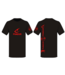 PunchR™ Logos Sportswear T-Shirt Kinder Baumwolle Schwarz Rot