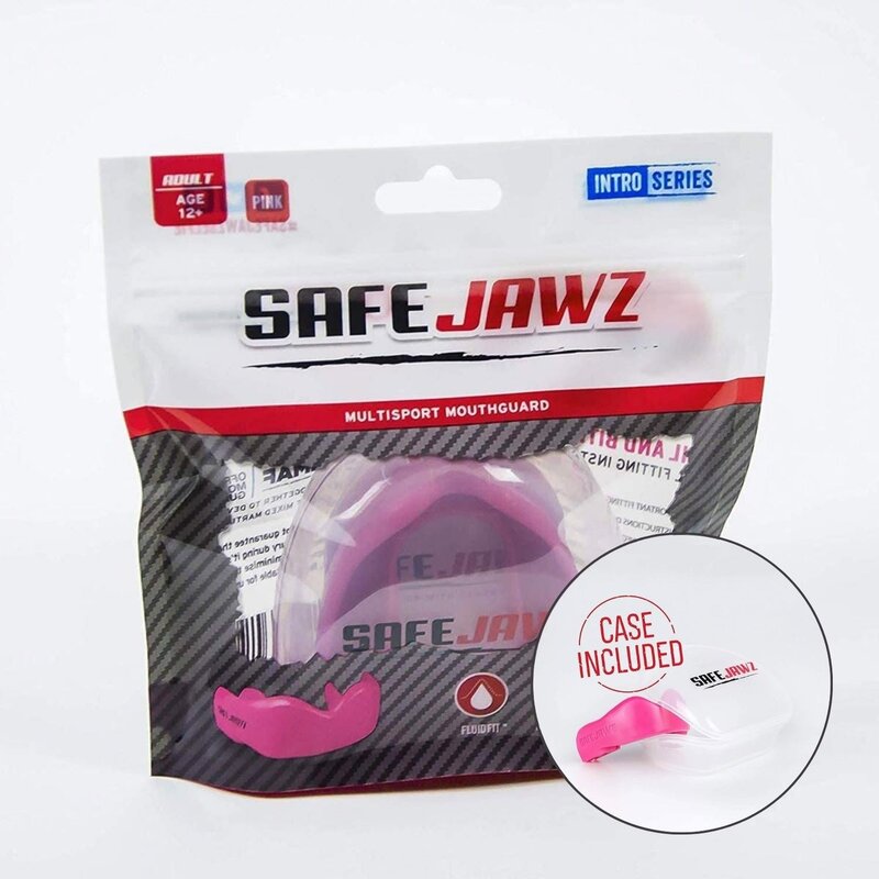 SAFEJAWZ SAFEJAWZ® Intro Series Mond- Gebitsbeschermer Roze - Kids