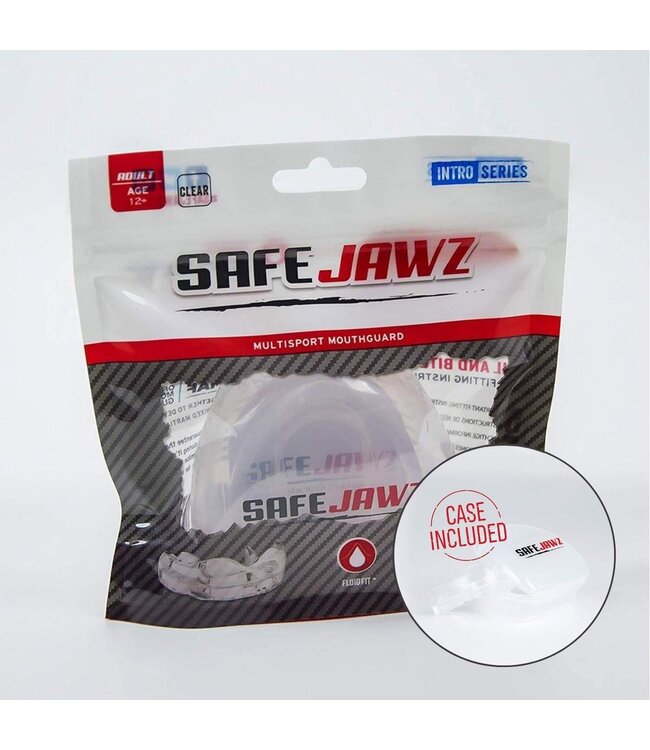 SAFEJAWZ® Intro Series Mond- Gebitsbeschermer Transparant