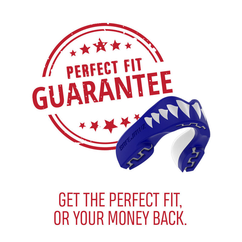 SAFEJAWZ SAFEJAWZ® Extro Series Mouthguard Shark - Kids
