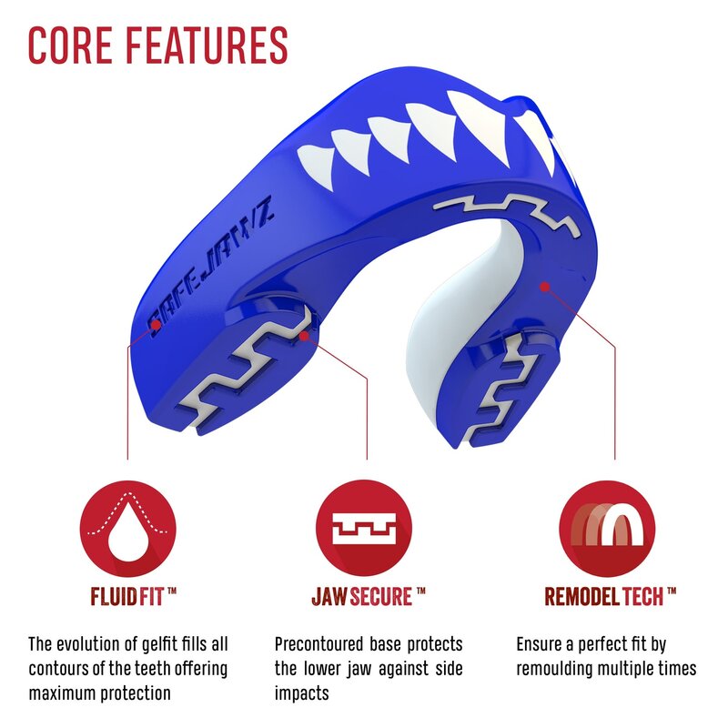 SAFEJAWZ SAFEJAWZ® Extro Series Gebitsbeschermer Shark