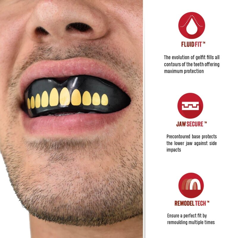 SAFEJAWZ SAFEJAWZ® Extro Series Mouthguard Goldie