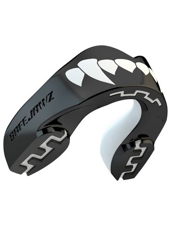 SAFEJAWZ SAFEJAWZ® Extro Series Fangz Gebitsbeschermer Dracula Zwart Wit - Kids