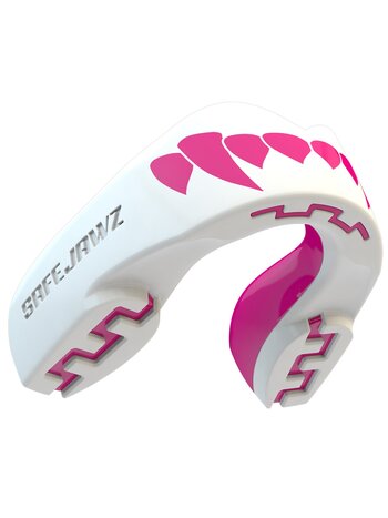 SAFEJAWZ SAFEJAWZ® Extro Series Fangz Gebitsbeschermer Dracula Wit Roze - Kids