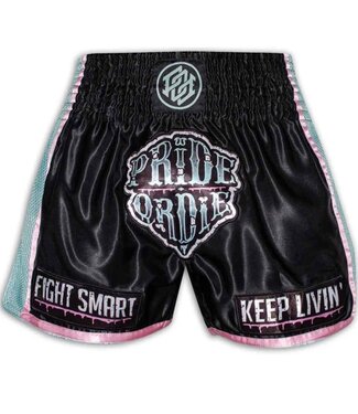 Pride or Die PRIDE or DiE Z-Camp Muay Thai Kickboxing Shorts