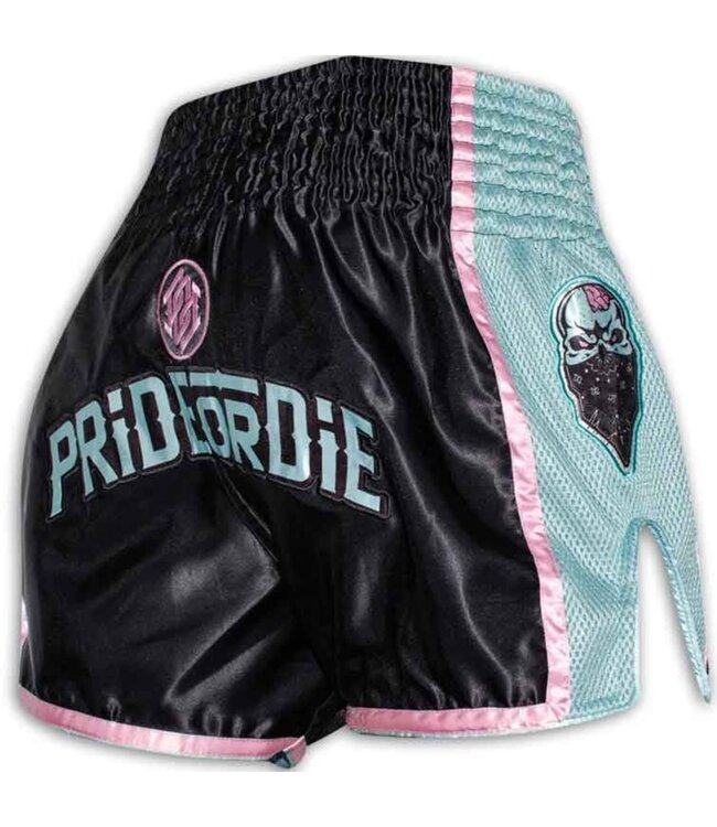 PRIDE or DiE Z-Camp Muay Thai Kickboxing Shorts