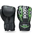Booster Muay Thai Bokshandschoenen BG WAR Zwart Groen
