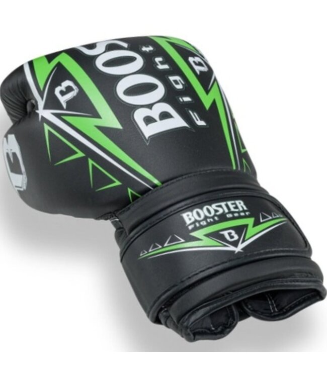 Booster Muay Thai Bokshandschoenen BG WAR Zwart Groen
