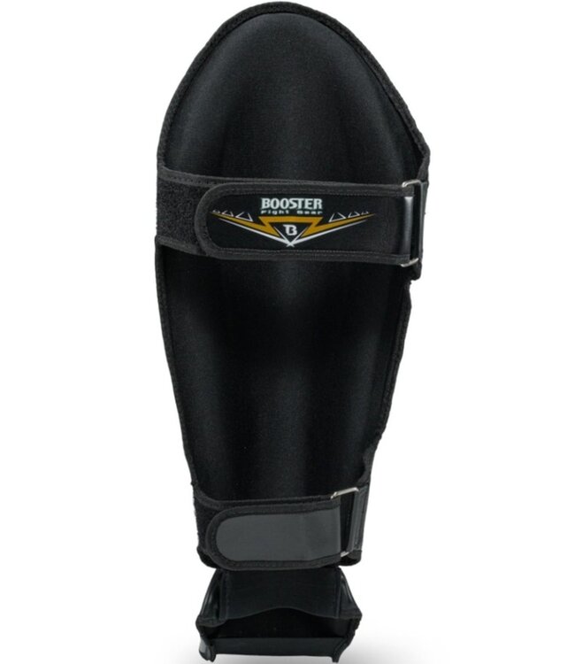 Booster Kickboxing Shinguards BK/GR War Black Gold