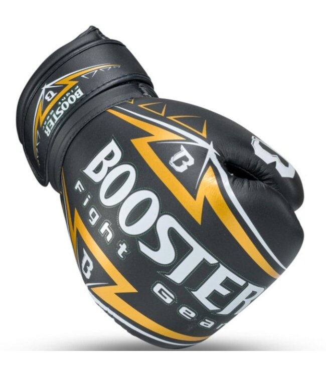 Booster Muay Thai Boxing Gloves BG WAR Black Gold