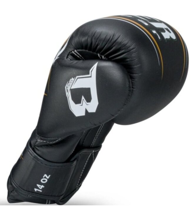 Booster Muay Thai Boxing Gloves BG WAR Black Gold