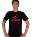 PunchR™ Logos Sportswear T-Shirt Baumwolle Schwarz Rot