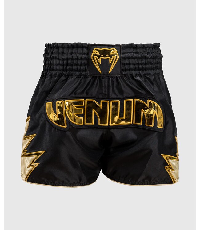 Venum Venum Inferno Muay Thai Kickboxing Shorts Black Gold