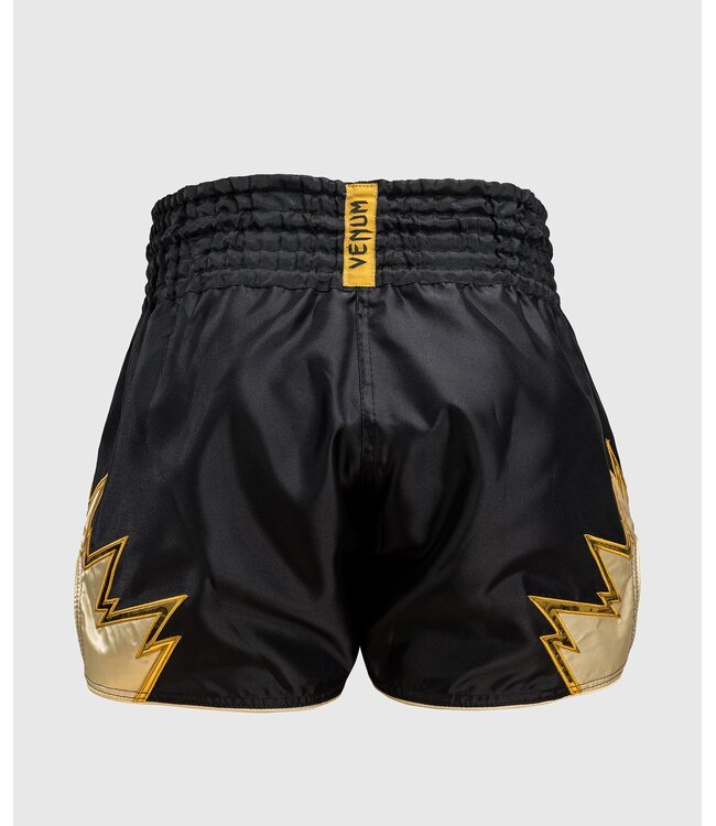Venum Inferno Muay Thai Kickboxing Shorts Schwarz Gold