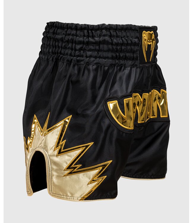 Venum Inferno Muay Thai Kickboxing Shorts Black Gold