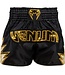 Venum Inferno Muay Thai Kickboxing Shorts Schwarz Gold