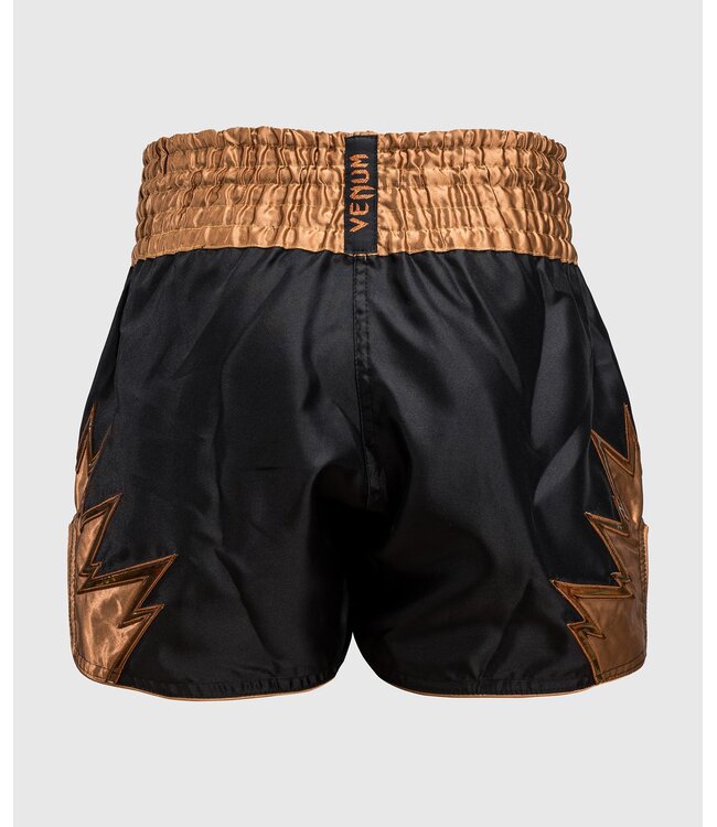 Venum Venum Inferno Muay Thai Kickboxing Shorts Black Bronze