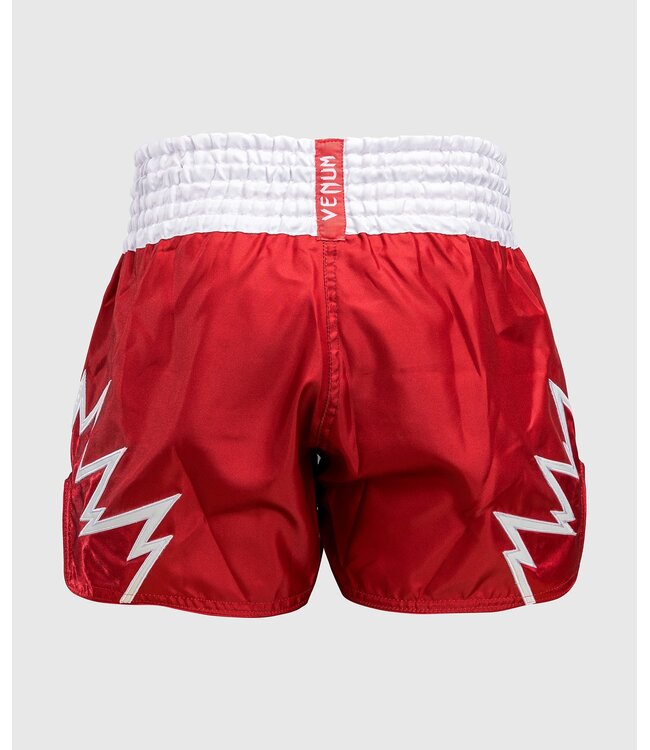 Venum Inferno Muay Thai Kickboxing Shorts Rot Weiß