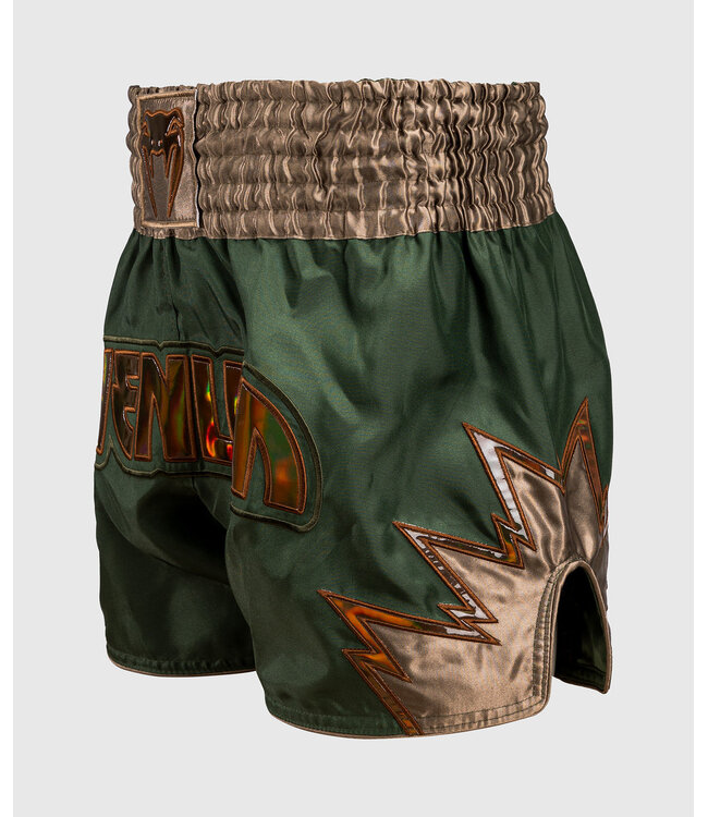 Venum Inferno Muay Thai Kickboks Shorts Khaki Brons