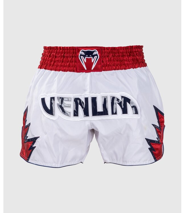 Venum Venum Inferno Muay Thai Shorts White Red