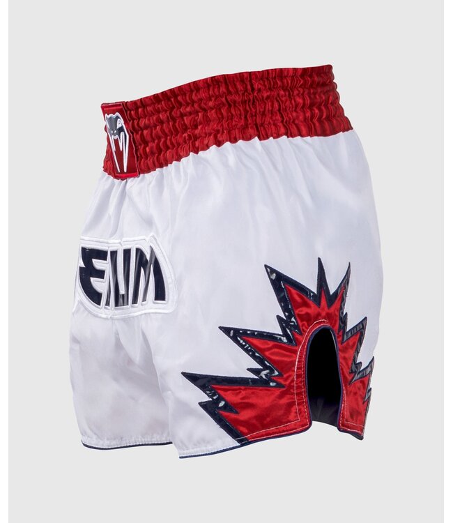 Venum Inferno Muay Thai Shorts Weiß Rot