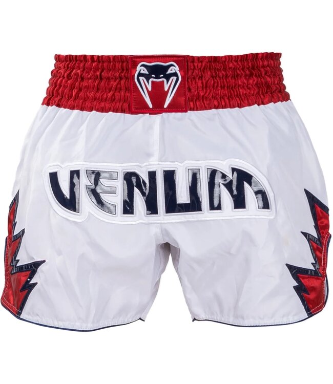 Venum Venum Inferno Muay Thai Shorts White Red