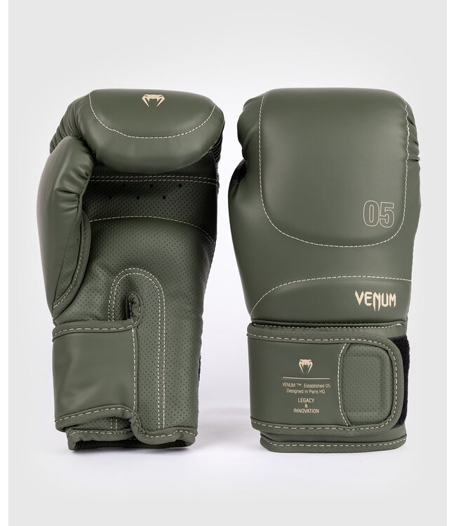 Venum Impact Evo Boxing Gloves Military Green