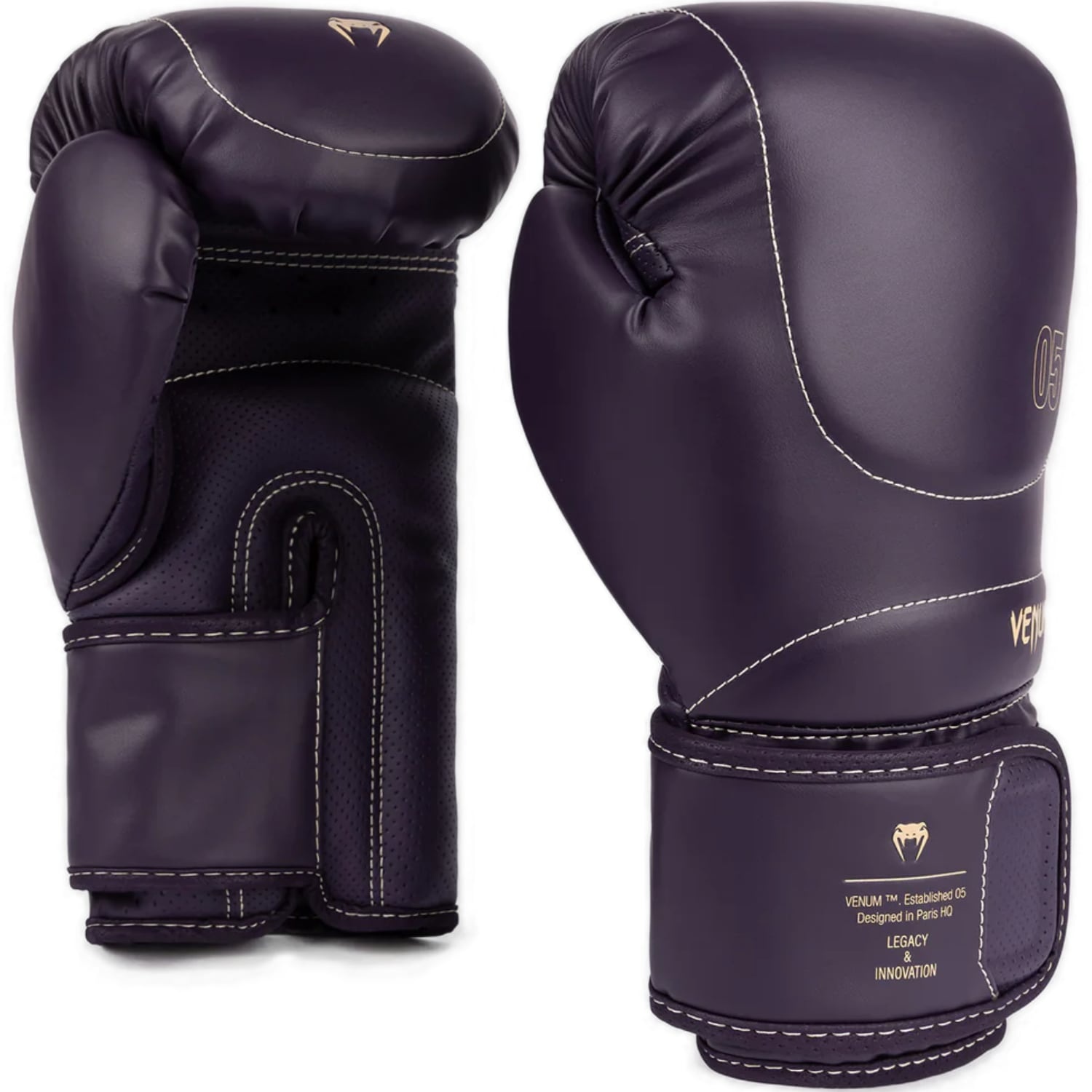 Venum Impact Evo Boxing Gloves Deep Purple - FIGHTWEAR SHOP EUROPE