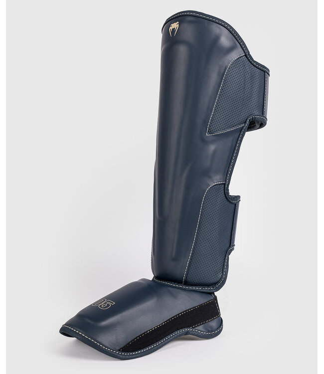 Venum Impact Evo Kickboxing Shinguards Icy Blue