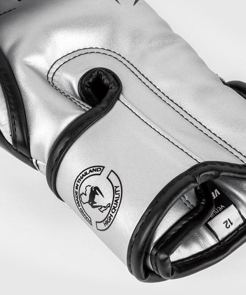 Venum Venum Elite Boxhandschuhe Mikrofaser Silber Schwarz