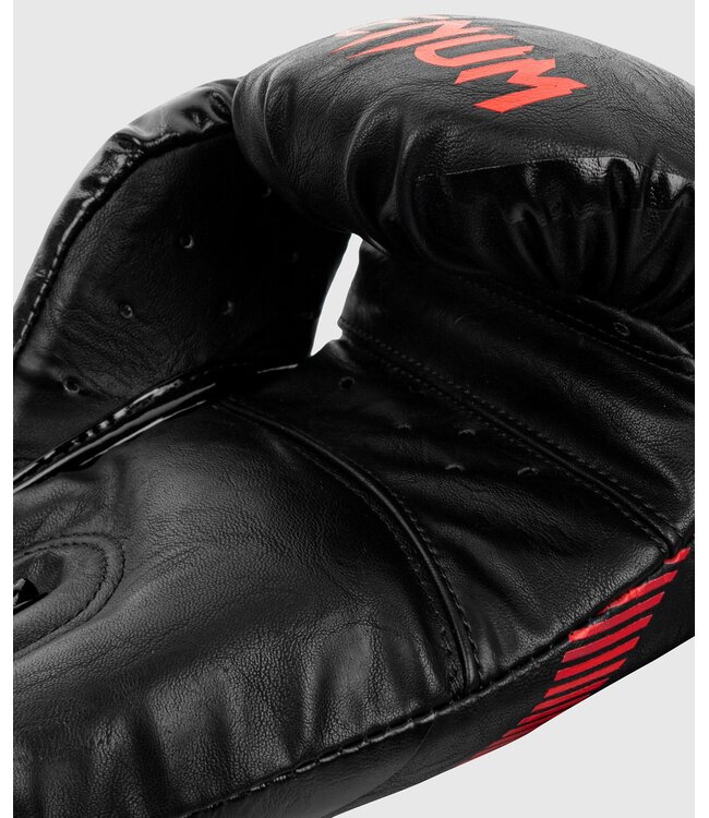 Venum Impact Boxing Gloves - Boxing, Kickboxing & Muay Thai – Black Red
