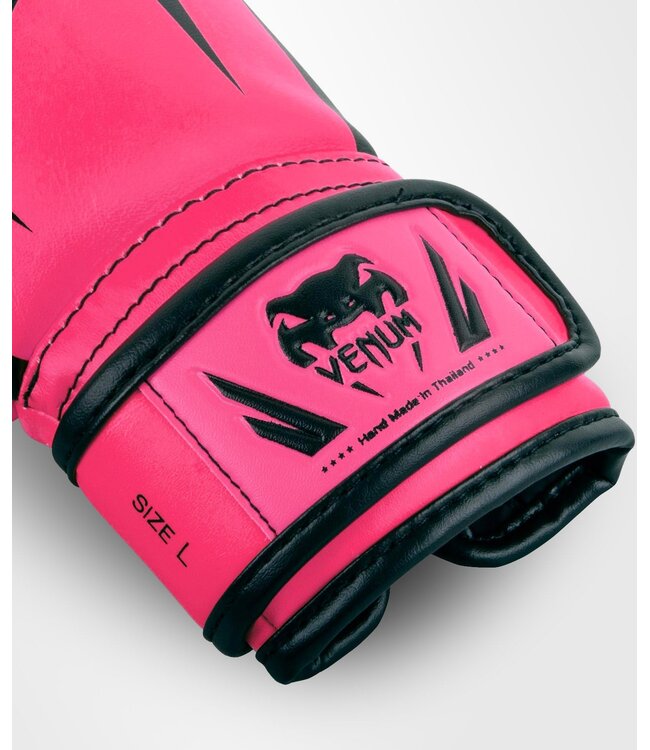 Venum Elite Kinder Boxhandschuhe Pink Schwarz