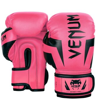 Venum Venum Elite Kids Boxing Gloves Pink Black