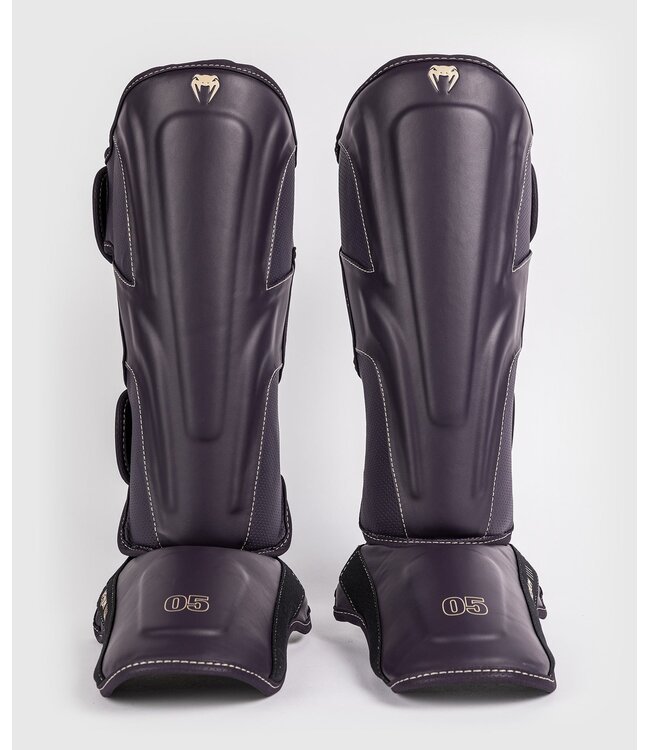 Venum Impact Evo Kickboks Scheenbeschermers Diep Paars