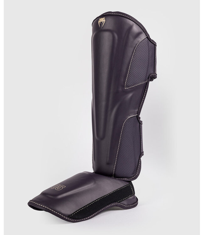 Venum Impact Evo Kickboxing Shinguards Deep Purple