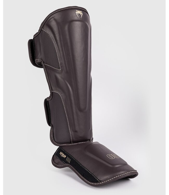Venum Impact Evo Kickboks Scheenbeschermers Chocolate