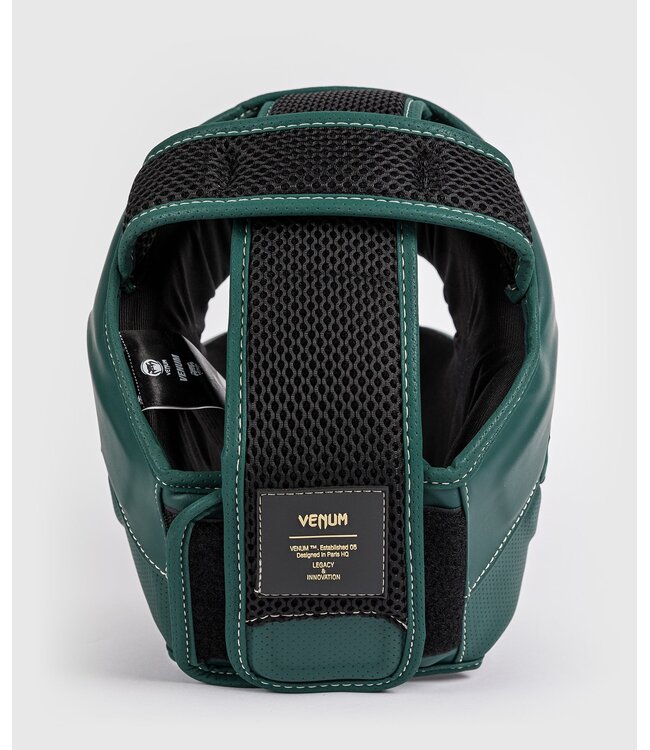 Venum Impact Evo Hoofdbescherming Headgear Smaragd Groen