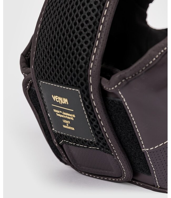 Venum Impact Evo Hoofdbescherming Headgear Chocolate