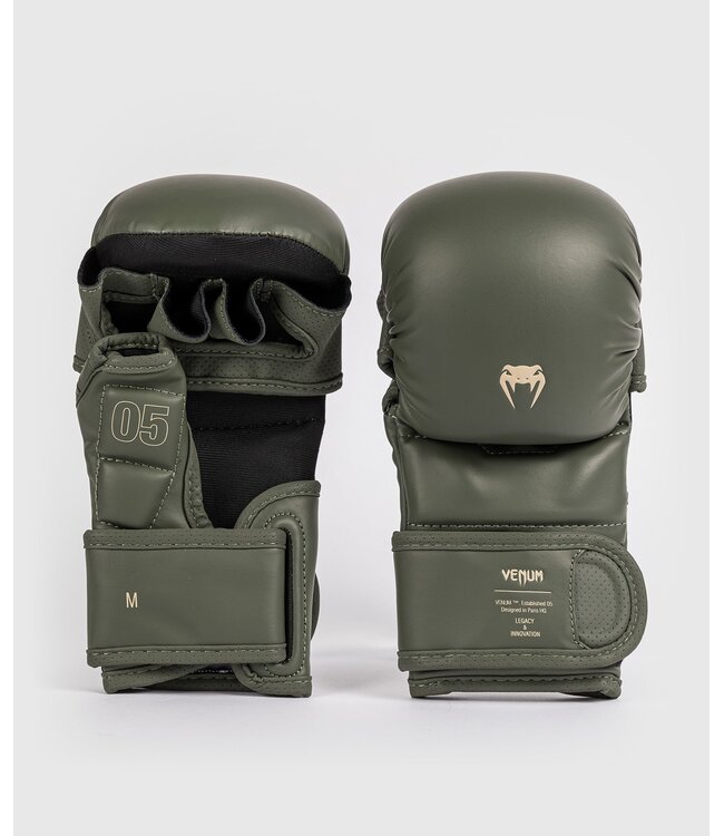 Venum Impact Evo Sparring MMA Handschuhe Militärgrün