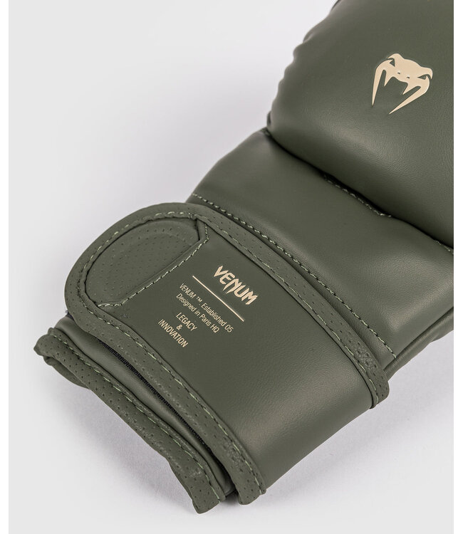 Venum Impact Evo Sparring MMA Gloves Military Green