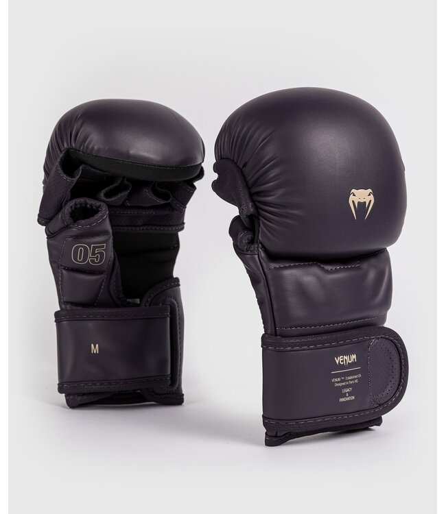 Venum Impact Evo Sparring MMA Handschuhe Deep Purple