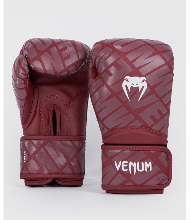Venum Venum Contender 1.5 XT Boxhandschuhe Kinder Burgund Weiß